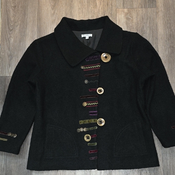 NorthStyle Artisan Boiled Wool Jacket .Size XL - Picture 3 of 16